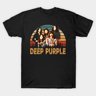 Space Truckin' Fashion Purple Band-Inspired Apparel for Cosmic Cool T-Shirt